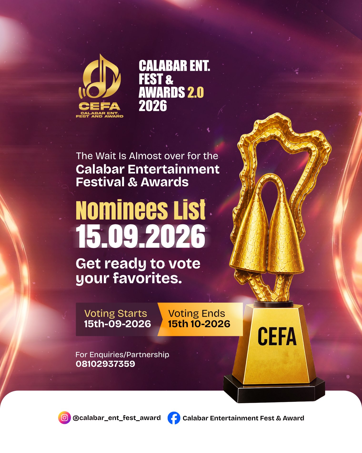 Calabar Entertainment Fest & Awards