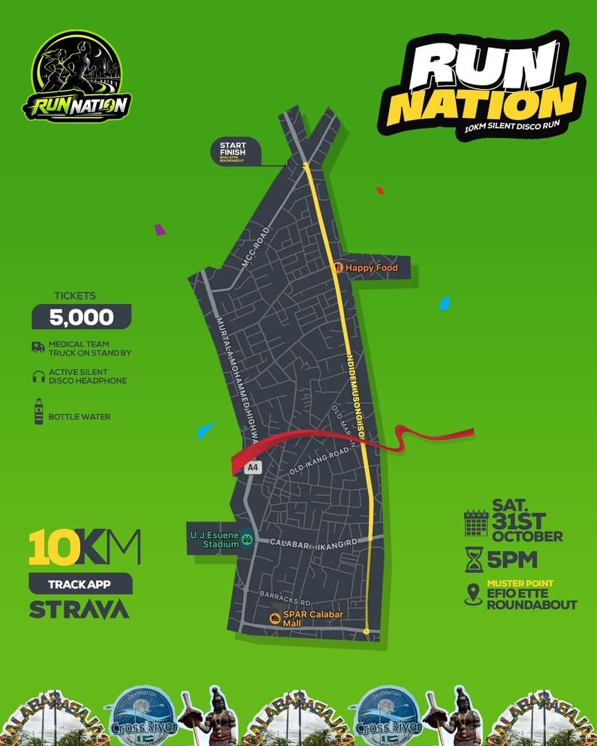 Run Nation 10km Silent Disco Run
