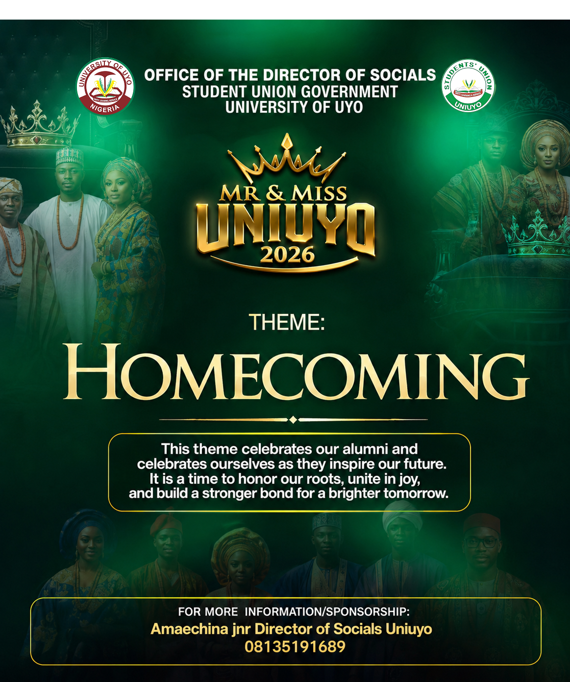 MR & MISS UNIUYO 2026