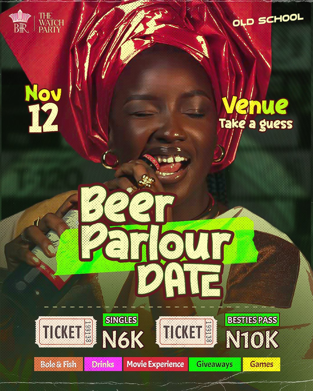 Beer Parlour Date