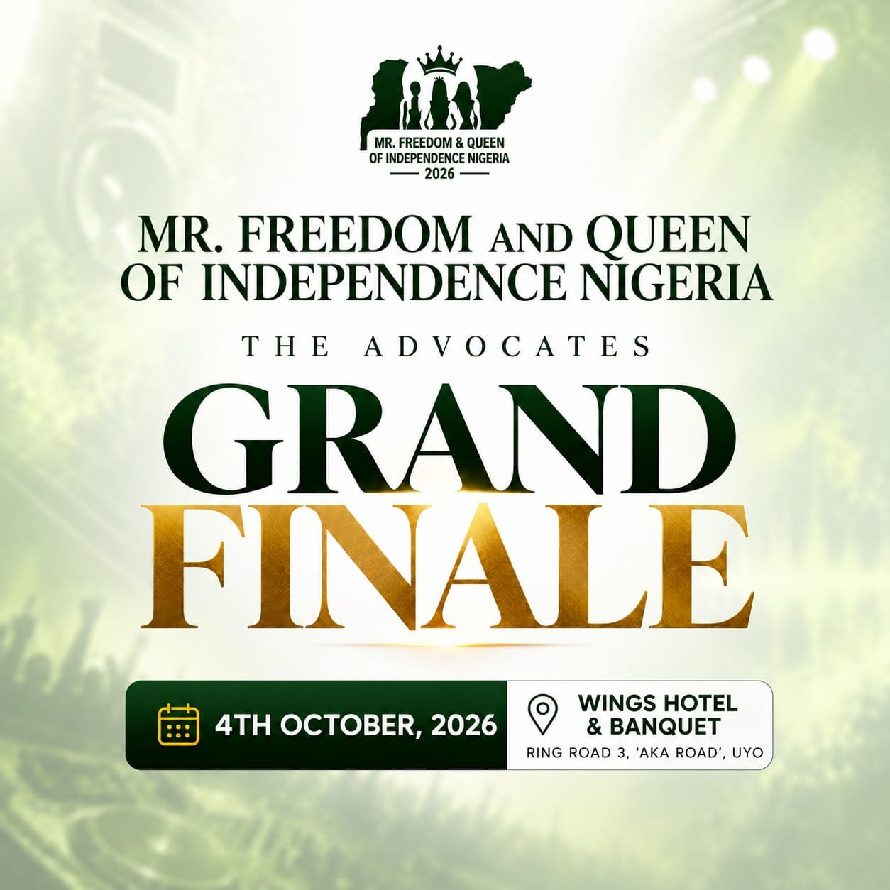 MR FREEDOM AND QUEEN OF INDEPENDENCE NIGERIA