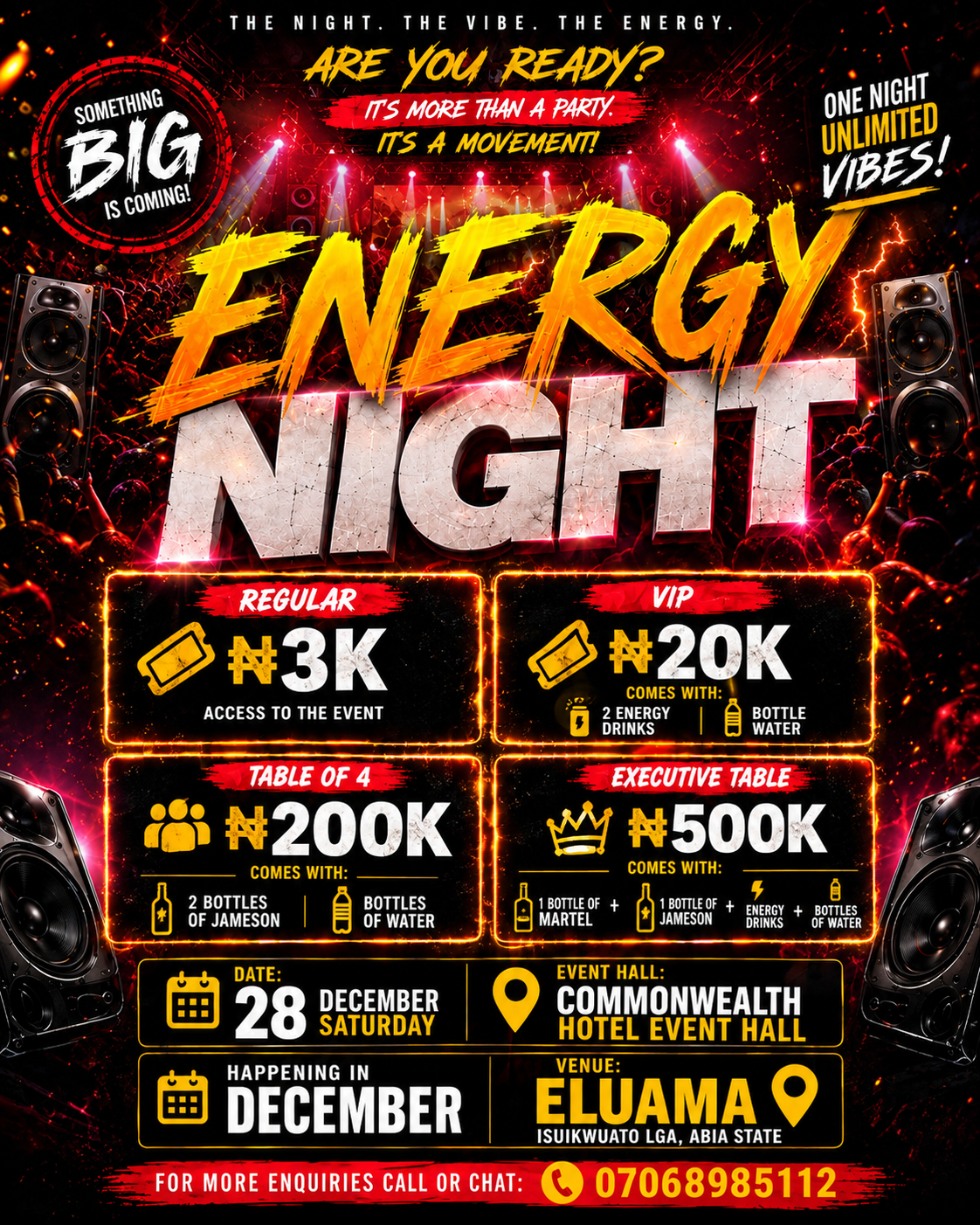 ENERGY NIGHT