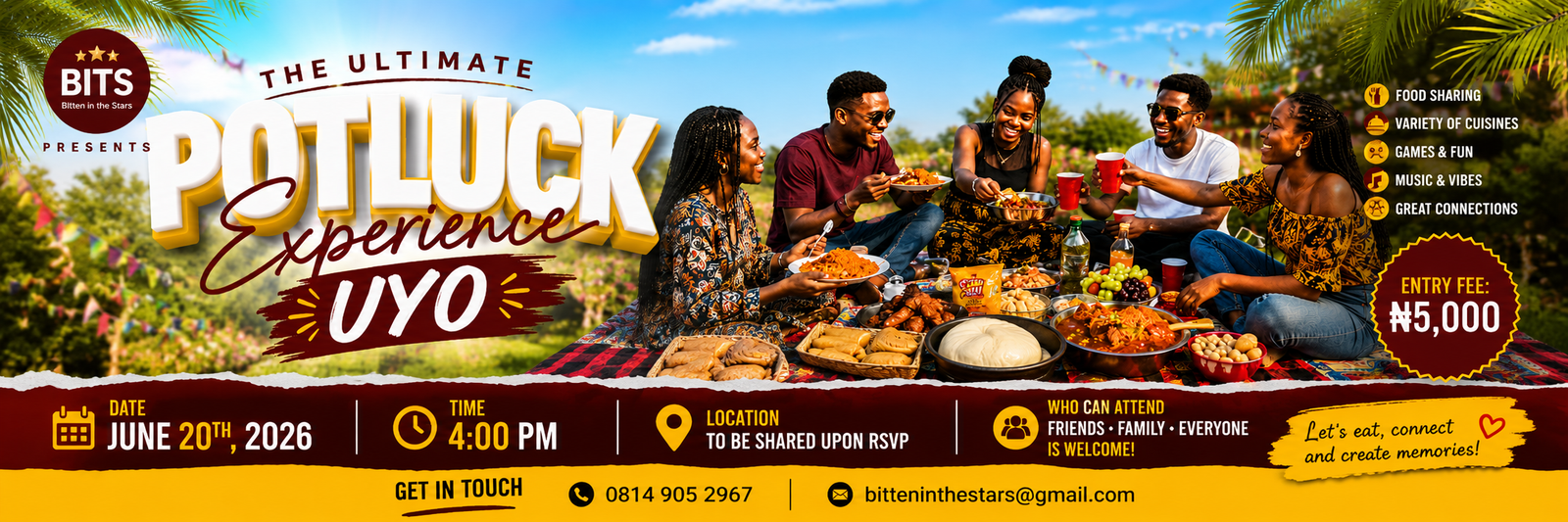 The Ultimate Potluck Experience Uyo
